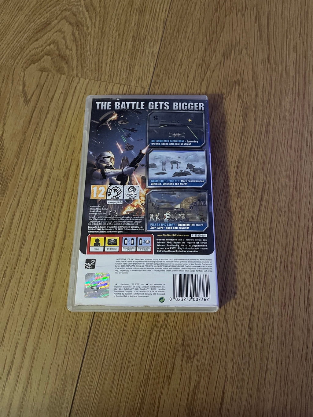 Star Wars Battlefront: Elite Squadron (No Manual)