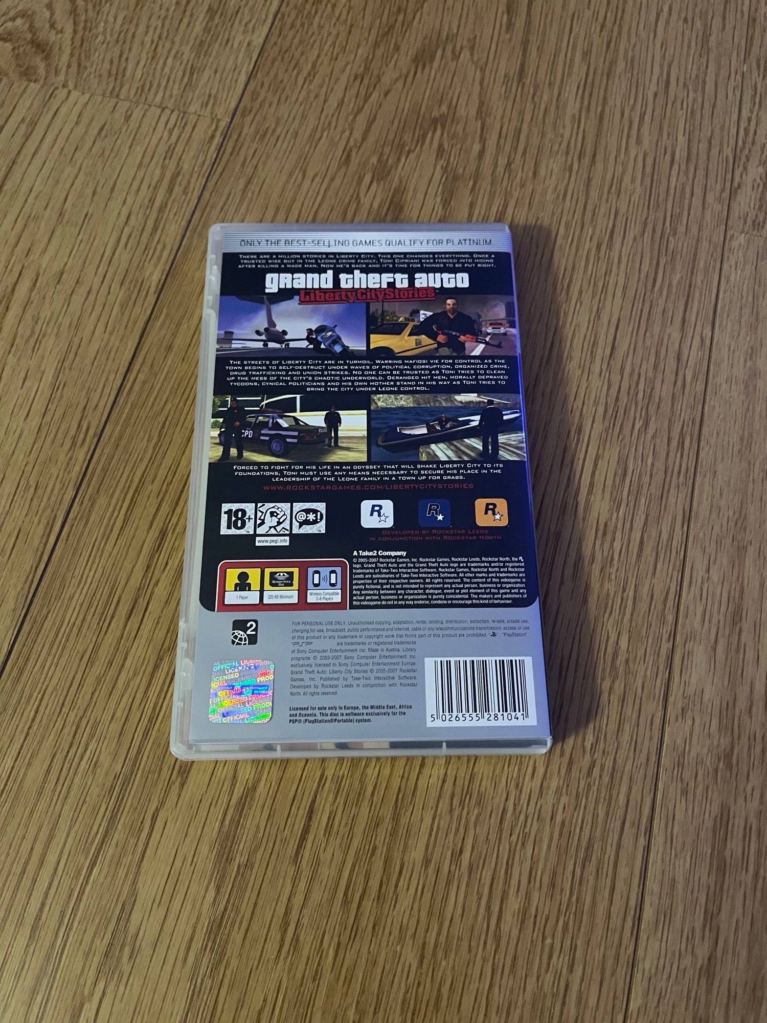 Grand Theft Auto: Liberty City Stories (Platinum)