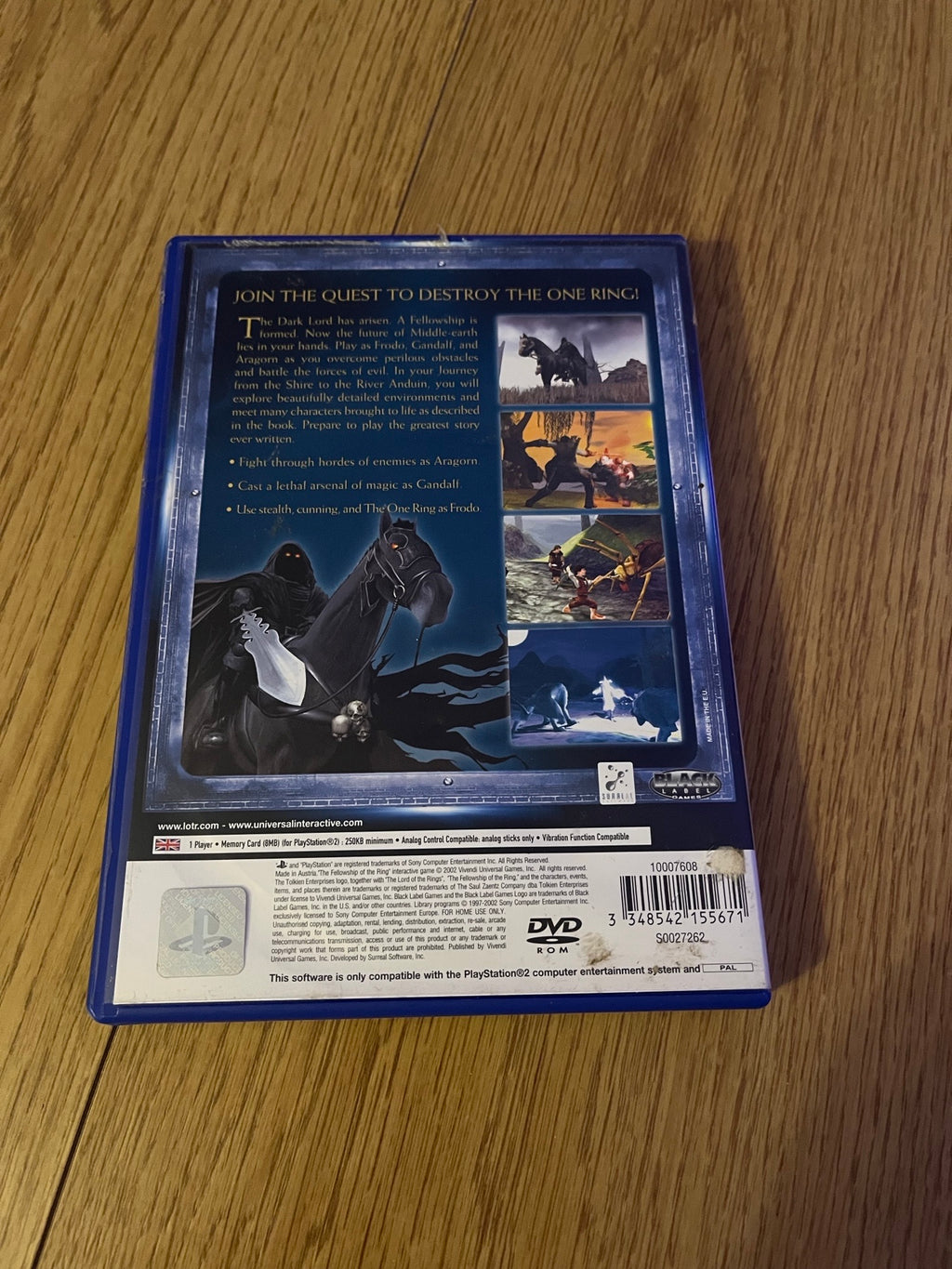 Lord Of The Rings: The Fellowship Of The Ring