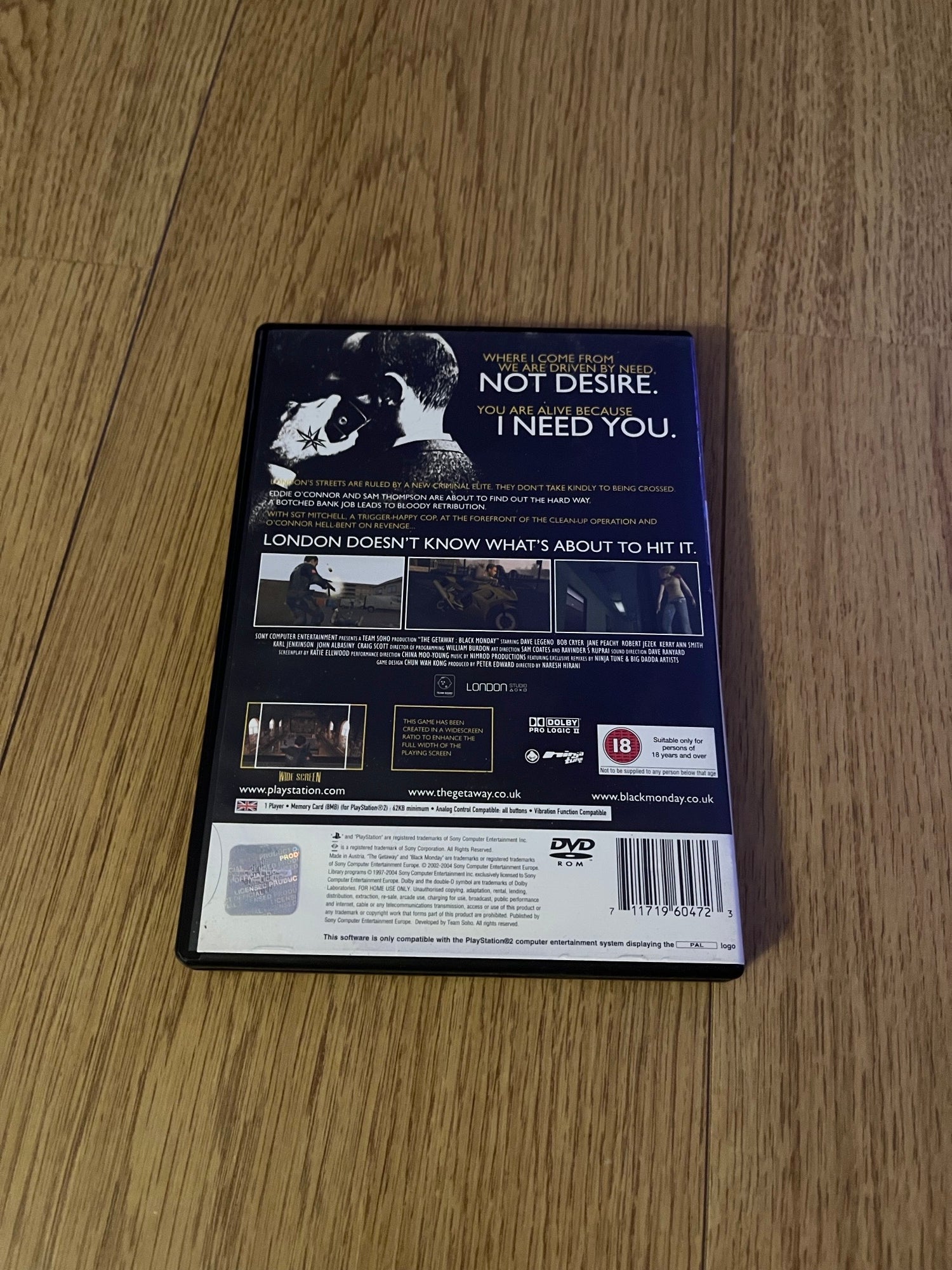 The Getaway: Black Monday