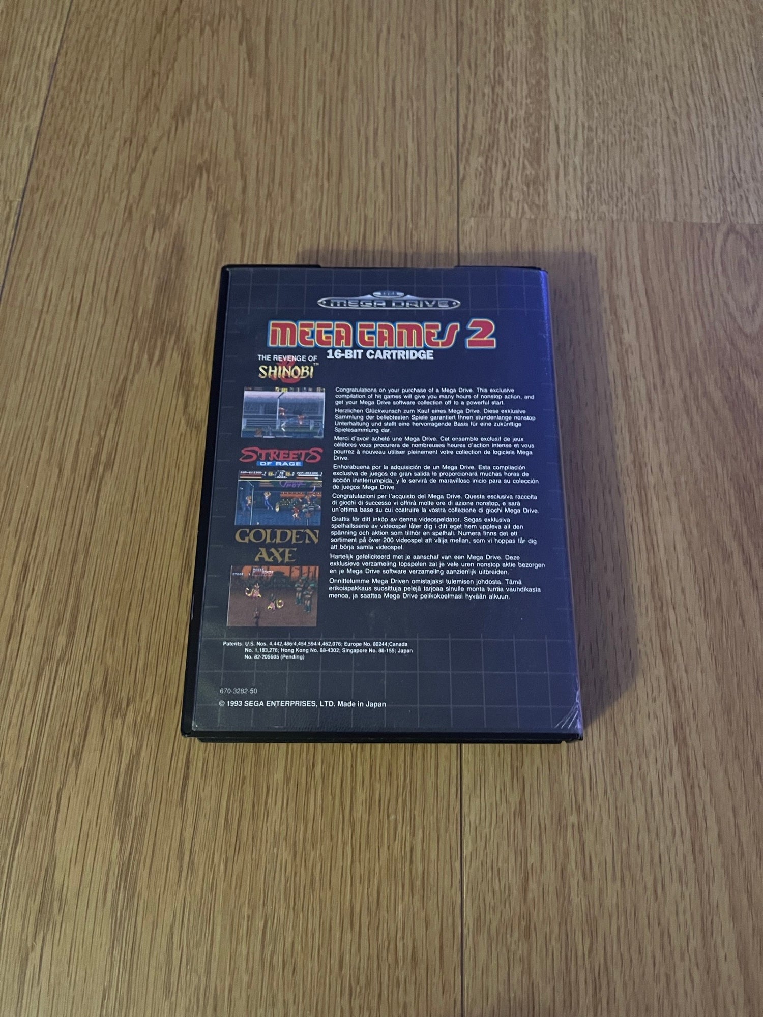 Mega Games 2: Revenge of Shinobi, Streets of Rage, Golden Axe